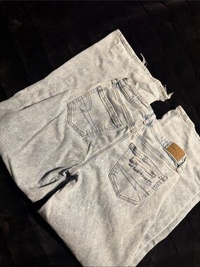 American Eagle Dreamy Drape Stretch Super High-Rise Baggy Wide-Leg Jeans